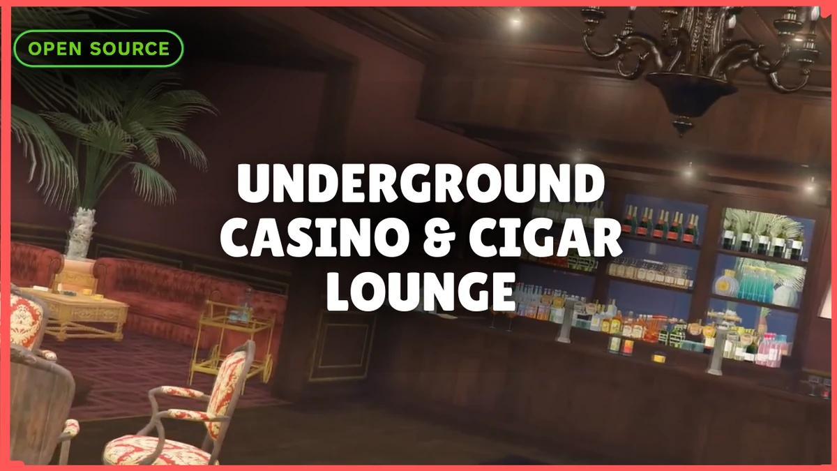 Viendemorte Deli & Speakeasy MLO FiveM | Underground Casino & Cigar Lounge | Open Source